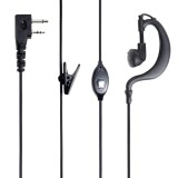 Cumpara ieftin Casca cu Microfon PNI HF32, 2 pini tip PNI-M, pentru statii radio CB, tip Midland, cu buton PTT pe fir