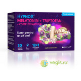 Hypnox Melatonin + Triptofan + Complex Natural 30cps vegetale Good Days Therapy,