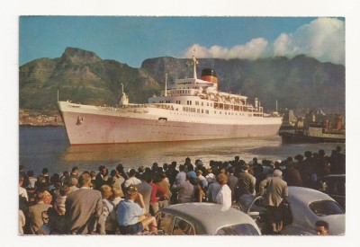 AM3 - Carte Postala - AFRICA DE SUD - The Mailship Windsor Castle, necirculata foto