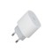 Incarcator compatibil Apple 20W Fast Charge, iPhone, fara cablu, alimentator retea fast charge, port USB-C,