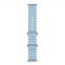 Curea Ceas SmartWatch pentru Apple Watch, bratara 22 mm, Silicon, sport, eleganta, rezistenta la indoituri, Comfy to Wear, Albastru deschis