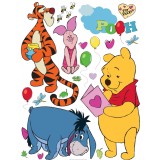 Sticker Winnie the Pooh si Prietenii - 65x85cm - DK861