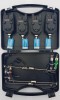 Set 4 Avertizoare Pescuit TLI09 + 4 Swingere Iluminate, Valigeta Transport Baracuda, Digital, Volum, Ton, Sensibilitate, LED, Mufa Swinger
