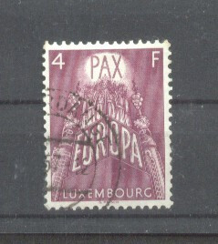 Luxembourg 1957 Europa CEPT Mi.574 used AC.345 foto