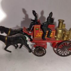 bnk jc Matchbox Yesteryear Y4 Shand Mason Horse-Drawn Fire Engine