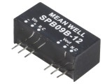 Convertor DC/DC 9W 18-36V la 12V 750mA SIP8