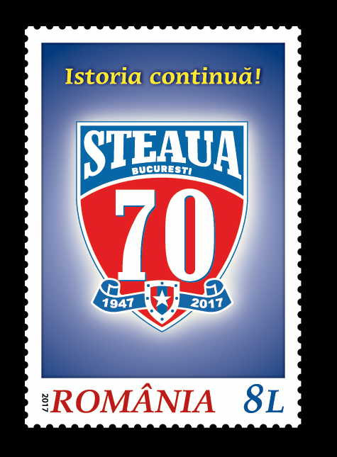 ✅RO 2017 ,LP 2149 ,&quot;Steaua - 70 de ani de la infiintare&quot; ,MNH