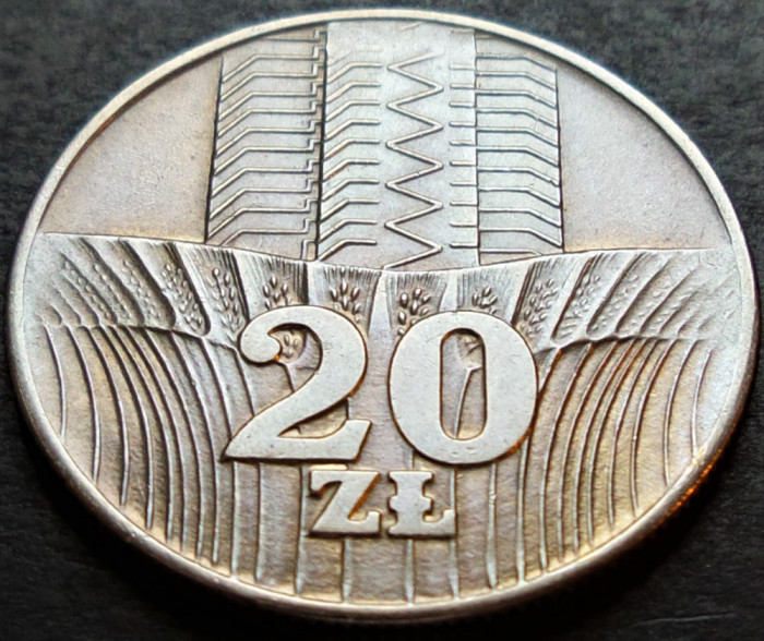 Moneda 20 ZLOTI - RP POLONIA, anul 1974 * cod 66