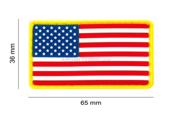 *US Flag Rubber Patch [JTG]