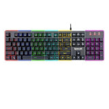 Cumpara ieftin Tastatura gaming Redragon Dyaus 2 neagra iluminare RGB