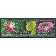 Moldova 2022 Mi 1211/13 MNH - Flori de cactus