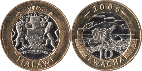Malawi 2006 - 10 kwacha UNC
