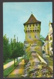 CPIB 23632 CARTE POSTALA - SIBIU. TURN DE APARARE, CIRCULATA, 1967, STAMPILE, TIMBRU