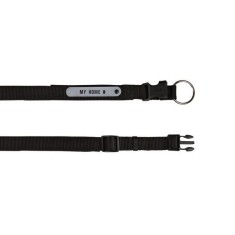 lesa caine, nylon negru, 50 - 55 cm foto