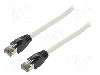 Cablu patch cord, Cat 8.1, lungime 10m, S/FTP, LOGILINK - CQ8092S