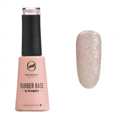 Rubber Base Glitter Gel Color Nr. 22 Oranjollie