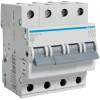 Siguranta automata 50A 4P Curba C 6ka Hager MCN450