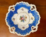 FRUCTIERA DIN PORTELAN FIN- ILMENAU GRAF VON HENNEBERG PORZELLAN D24,5cm