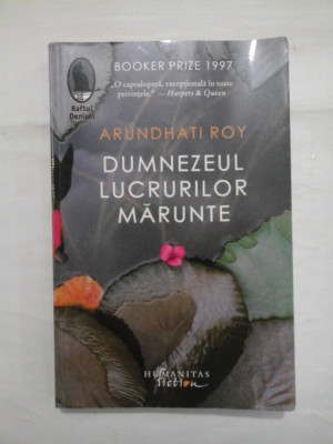 DUMNEZEUL LUCRURILOR MARUNTE - ARUNDHATI ROY foto