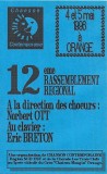 Various - 12ᵉᵐᵉ Rassemblent Regional (Rassemblent CC &Agrave; Orange), Caseta audio