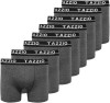 Set 8 boxeri Tazzio, lenjerie intima pentru barbati, gri, M - OUTLET