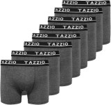 Set 8 boxeri Tazzio, lenjerie intima pentru barbati, gri, M - OUTLET