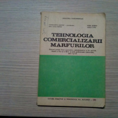 TEHNOLOGIA COMERCIALIZARII MARFURILOR - Cl. a X, XI-a - Const. Tudose - 1993