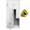 Vestiar metalic Premium 4 usi Z (2x2) 800x500x1800 mm (LxlxH), Neasamblat, PLUS