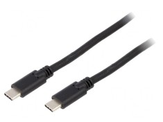 Cablu USB-C 3.2 0.5m Negru 5Gbps