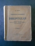 ST. ANTIM - CONCEPTIA ECONOMICA A DREPTULUI (1915)