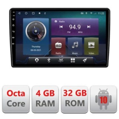 Navigatie Citroen Berlingo 2008-2018 C-berlingo Octa Core cu Android Radio Bluetooth Internet GPS WIFI 4+32GB CarStore Technology foto