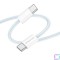 CABLU alimentare si date Borofone &quot;BX103&quot;, Fast Charging Data Cable pt. smartphone, USB Type-C la USB Type-C 60W, 1m, alb &quot;6941991109492&quot; (timbru verd