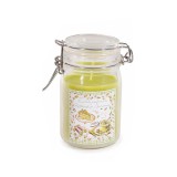Cumpara ieftin Lumanare parfumata in borcan aroma Fistic, Caramel &Oslash; 7 cm x 11,5 H