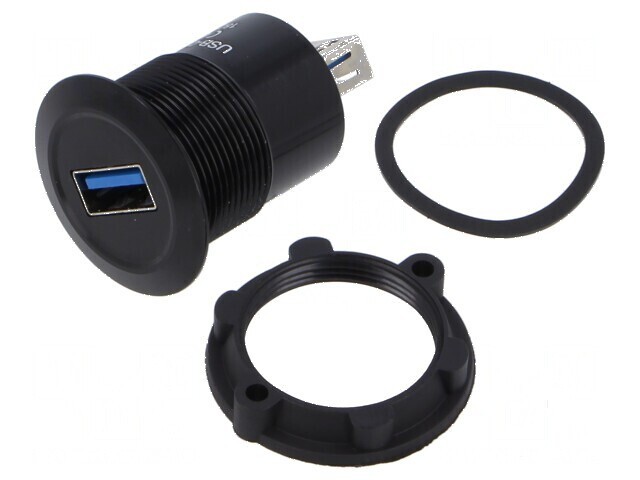 Adaptor USB A soclu, USB 3.0 Filet: M22