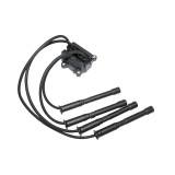 Bobina inductie cu fise motor 1.2 16V Dacia Logan (Ls), Sandero, Renault Clio II, Kangoo 1998-2008, Thalia 1, Twingo I , Breckner Germany