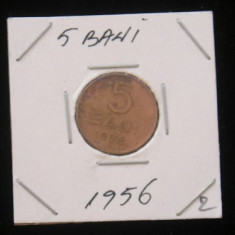 M1 C10 - Moneda foarte veche 8 - Romania - 5 banI - 1956