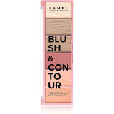 LAMEL Blush &amp; Contour paletă pentru contur blush 16 g