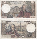 1969 (6 XI), 10 francs (P-147c.6) - Franța