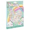 Set 100 abtibilduri cu unicorni PlayLearn Toys