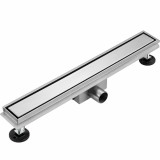 Sifon Tip Rigola Pardoseala 7 x 50 cm,Inox 304,Argintiu