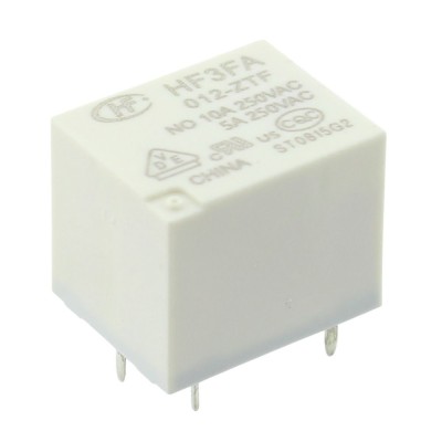 Releu electromagnetic, 12VDC, 10A, HF3FA-012-ZTF, Hongfa Relay, 337029 foto