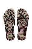 Cumpara ieftin Havaianas slapi SLIM ANIMALS femei, culoarea negru, cu toc plat, 4147964.0006