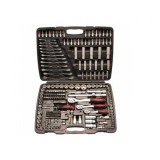 Trusa Chei Tubulare 216 Piese CrV, Set Profesional cu Clichet, Biti, Imbus, Torx, Cutie Transport
