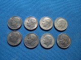 LOT 1 / 8 BUCATI DIME ANI DIFERITI/ SUA, America de Nord