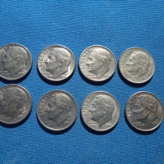 LOT 1 / 8 BUCATI DIME ANI DIFERITI/ SUA