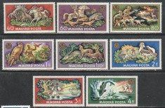 Ungaria 1971 - Vanatoarea 8v MNH