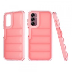 Husa pentru Samsung Galaxy A14 A145 / A14 5G A146, Techsuit, Wave Shield, Rosie foto
