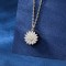 Colier Pandantiv Rotativ Floarea-Soarelui, Argint 925, AURIU - ALCA Fine Jewelry