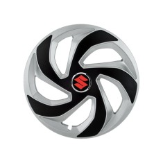 Set 4 capace roti Lama dual crom R14 pentru gama auto Suzuki