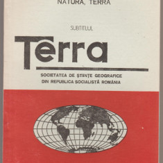 Societatea de Stiinte geografice - Terra - nr. 2 aprilie-iunie 1985